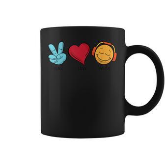 Klassische Frieden Liebe Musik Tassen - Geschenkecke