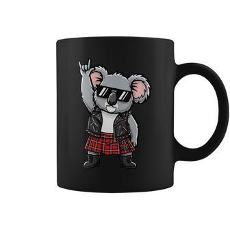 Koala En Tenue Punk Rock Tasse - Cadeauxyz