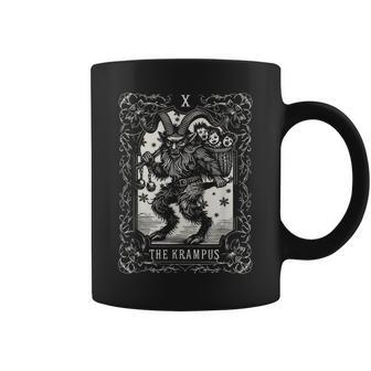 Krampus Tarot Card Christmas Season Evil Pajama Xmas Coffee Mug - Thegiftio
