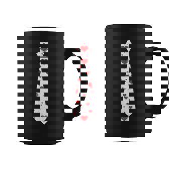 Krawattechlips Aufdruck Herzen Anzugalentinstag Jga Tassen - Geschenkecke