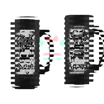 Kwanzaa Girls Messy Bun Kwanzaa Seven Principles Coffee Mug - Monsterry