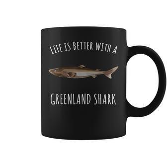 Laie Est Meilleure Avec Un Amateur De Requin Du Groenland Tasse - Cadeauxyz
