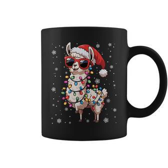 Lama Frohe Weihnachten Weihnachten Weihnachtsfeier Familie Tassen - Geschenkecke