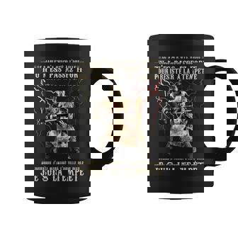 Le Croisé Chevalier Templier Jeuis La Tempête Manche Longue Tasse - Cadeauxyz