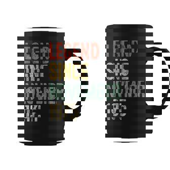 Legend November 1975 50Th Birthday 50 Year Old Coffee Mug | Mazezy