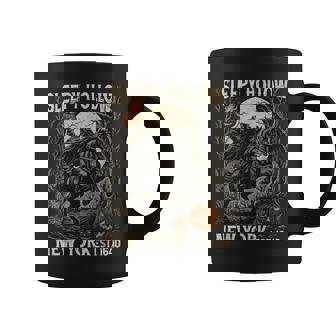 Legend Of Sleepy Hollow Bookish Halloween Headless Horseman Coffee Mug | Seseable CA
