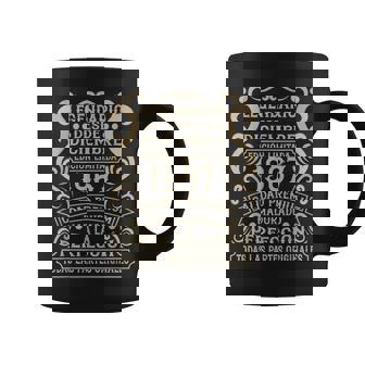 Legendario Desde Diciembre 1967 Cumpleaños 58 Años Taza de café - Regaloses