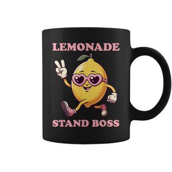 Lemonade Stand Girl Boss Girls Lemonade Stand Coffee Mug - Thegiftio UK