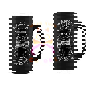 Lesbiana Orgullo Lgtb Gato Mono Taza de café - Regaloses