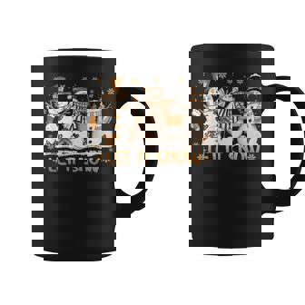 Let It Snow Snowflake Snowman Christmas Xmas Pajamas Holiday Coffee Mug | Mazezy