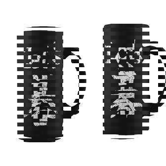 Let's Go Jeu De Mots Japonais Jeu Deociété Jeu De Mots En Anglais Kanji Tasse - Cadeauxyz