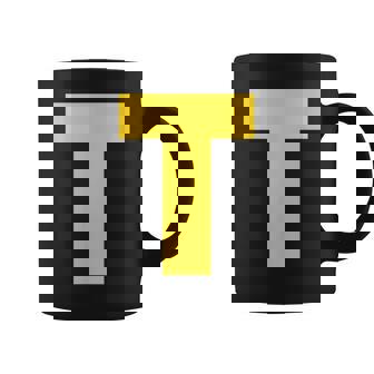 Letter T Group Costume Pretend Halloween Costume Coffee Mug | Mazezy