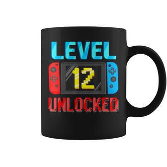 Level 12 Unlocked Birthday Video Gamer 12Th Birthday Party Coffee Mug - Thegiftio