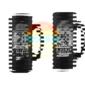 Level 20 Complete Retro 20th Wedding Anniversary Coffee Mug | Mazezy