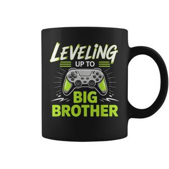 Leveling Up To Big Brother 2026 Gamer Brother Birthday Coffee Mug - Thegiftio UK