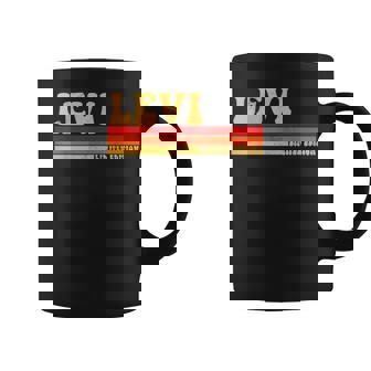 Levi Name Personalized Idea Retro Vintage Levi Coffee Mug - Thegiftio