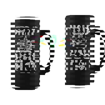 LGBT Rainbow Quadcopter Race Proud Drone Pilot FPV Freestyle Coffee Mug | Mazezy