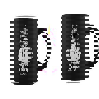 Licorne Doigt D'honneur Drôle Magique Offensif Animal Grossier Tasse - Cadeauxyz