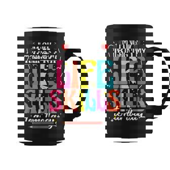 Life Skills Teacher Special Ed Talking Life Skills Teacher Coffee Mug | Mazezy