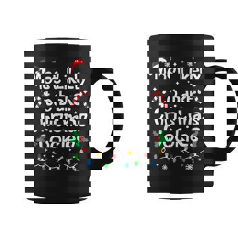 Most Likely To Bake Christmas Cookies Family Matching Coffee Mug | Seseable CA