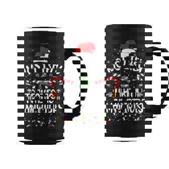 Most Likely To Take Too Many Pictures Matching Family Xmas Coffee Mug | Seseable UK