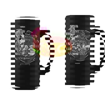 Lindo Chibi Anime Chica Ramen Taza de café - Regaloses