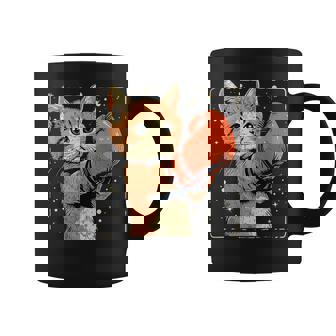 Lindos Guantes De Boxeo Con Gato En Bóxer Taza de café - Regaloses