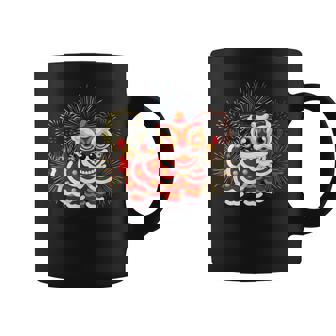 Lion Dance Chinese New Year Lunar New Year Coffee Mug - Monsterry