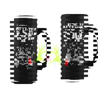 A Little Who Is Due Christmas Pregnancy Announcement Coffee Mug | Seseable UK