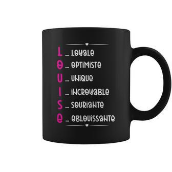 Louise Prenom Personnalisé Cadeau Prenom Louise Tasse - Cadeauxyz