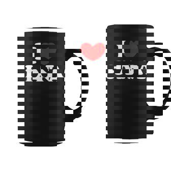 I Love Hana 私は愛する Hana コーヒーマグ - Kawaiitshirt