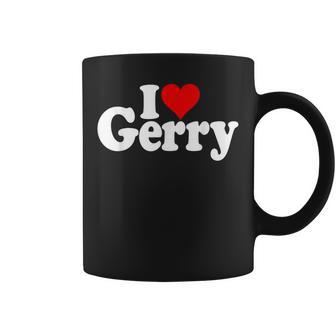 I Love Heart Gerry Name Auf Einem Tassen - Geschenkecke