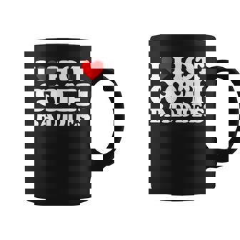 I Love Heart Goth Baddies Hot Emo Alt Dark Edgy Colored Hair Coffee Mug - Thegiftio