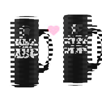 I Love Heart Polka Music Lover Coffee Mug - Thegiftio