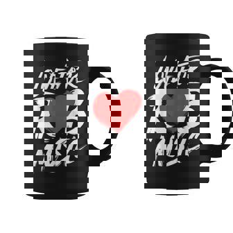 I Love Heart R&B Music I Love R&B Retro Music Fan Coffee Mug | Mazezy