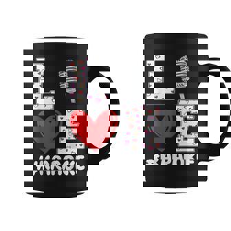 Love Karaoke Valentine's Day Apparel Karaoke Sing-Along Coffee Mug | Mazezy