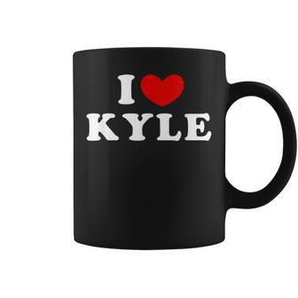 I Love Kyle I Love Kyle Coffee Mug - Thegiftio UK