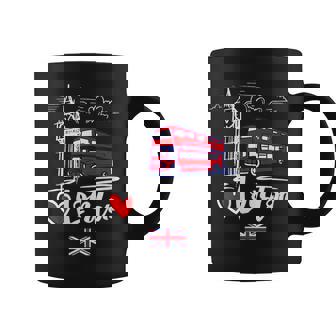 I Love London Uk Dessin Fantaisie Graphique Londres Tasse - Cadeauxyz