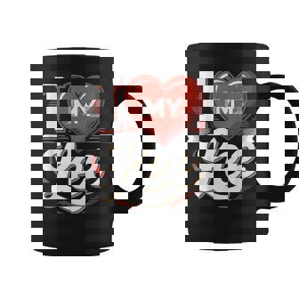 I Love My Lee 名前 Lee コーヒーマグ - Kawaiitshirt