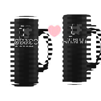 I Love Sturniolo Heart Personalized Name Sturniolo Coffee Mug - Monsterry