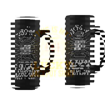 This Is My Lucky Jackpot Slot Machine Casino Women Coffee Mug | Mazezy