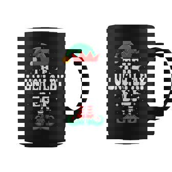 The Lunch Lady Elf Christmas Matching Family Group Coffee Mug | Seseable FR