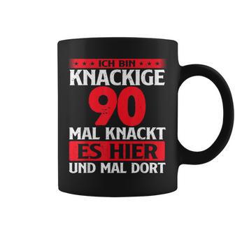 Lustig Humor Bin Knackige 90 Jahre Geburtstag Birthday Tassen - Geschenkecke