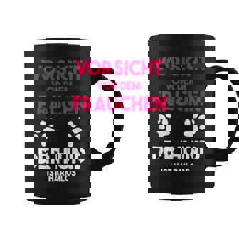 Lustigeorsichtor Der Frau Der Hund Ist Harmlos Tassen - Seseable