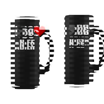 Lustiger Trucker Im Gag-Stilon I Heart Boobs And Beer Love Tassen - Seseable
