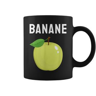 Lustigerpruch Apfel Bananearkasmus Ironie Tassen - Geschenkecke