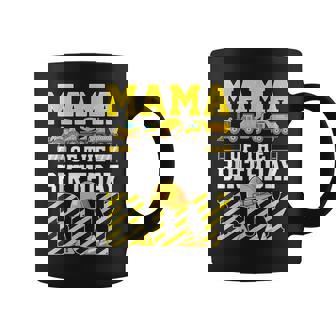 Mama Of The Birthday Boy Construction Truck Coffee Mug | Seseable CA
