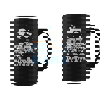 Mama First Birthday Boy Girl Train Railroad Family Matching Coffee Mug | Seseable CA