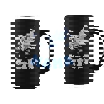 Mama Of The Frist Birthday Boy Airplane Family Matching Coffee Mug | Seseable UK