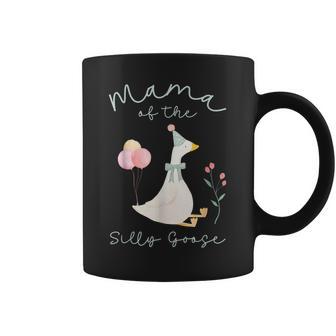 Mama Of The Silly Goose First Birthday Family Matching Coffee Mug - Thegiftio UK